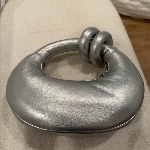 JW PEI Metallic Silver Bag - Picture 2 of 3